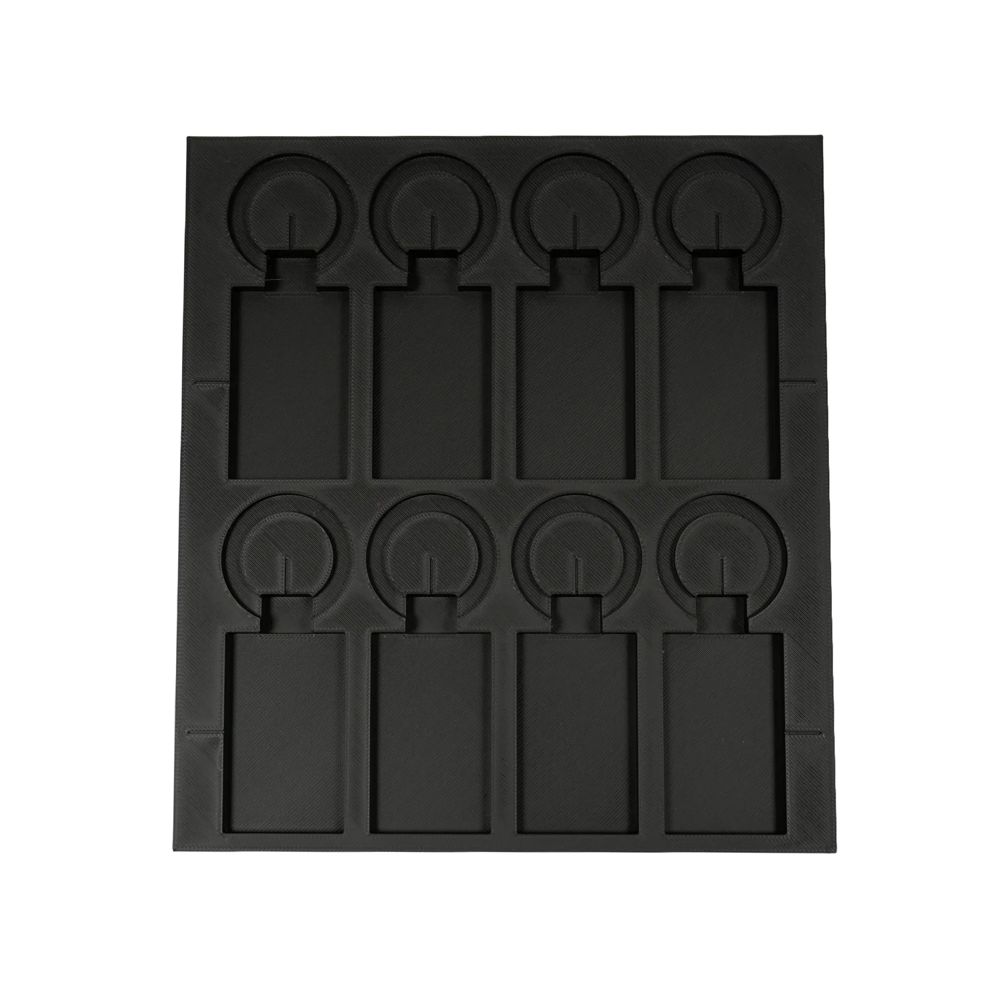 Jig/Adapter für Lasergravur & UV-Druck, div. Ausführungen, inkl. Zentrierhilfen