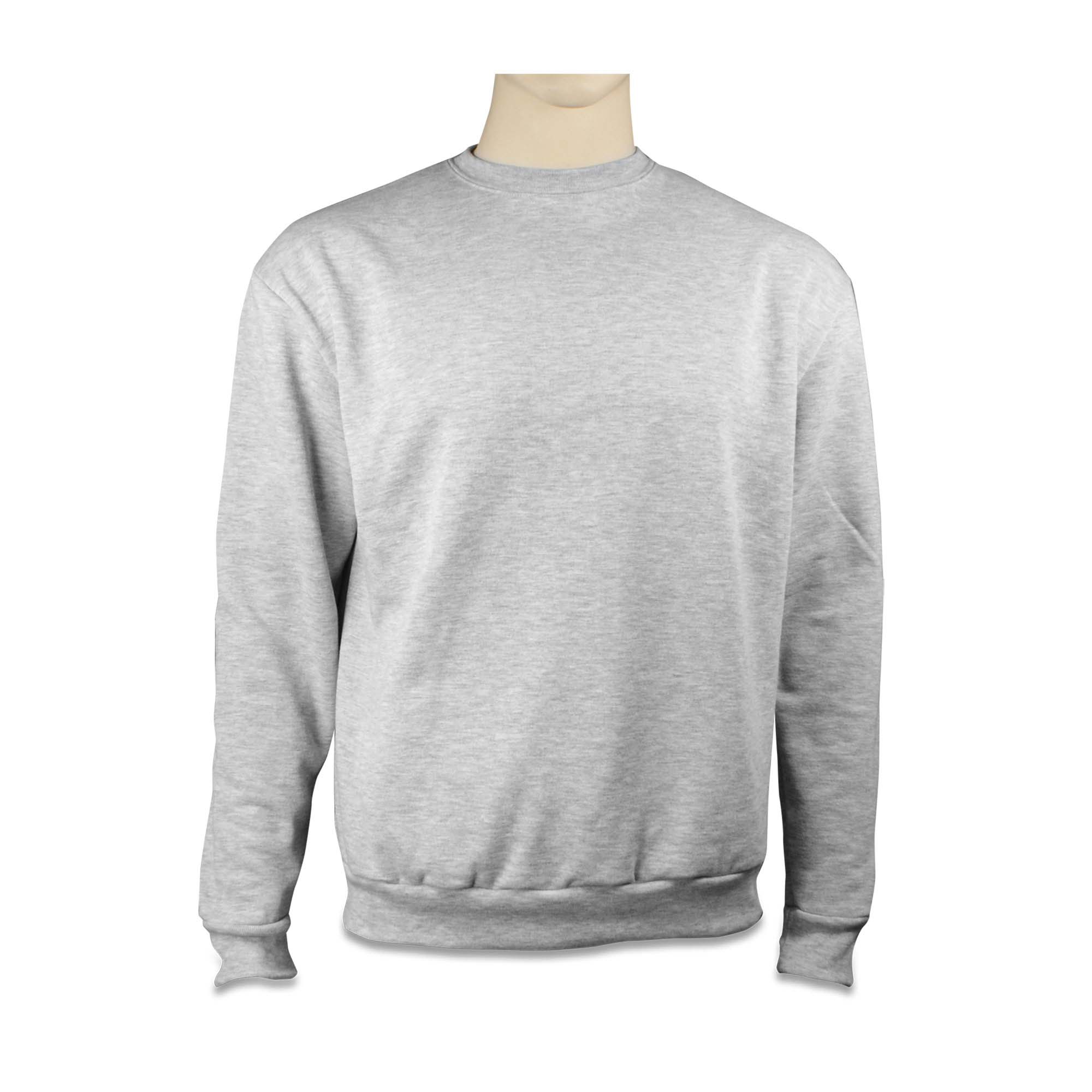 Basic Sweatshirt, Farbe Ash Heather, div. Größen