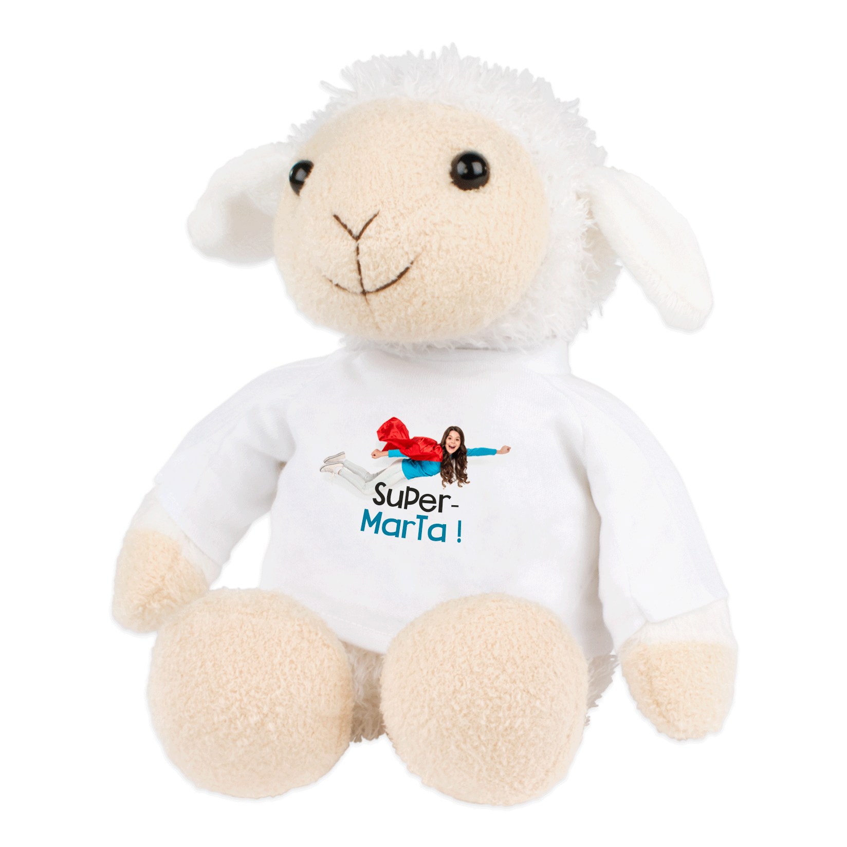 Sublistar® Mouton en peluche Berta, hauteur assis env. 200 mm, 48 pcs./carton