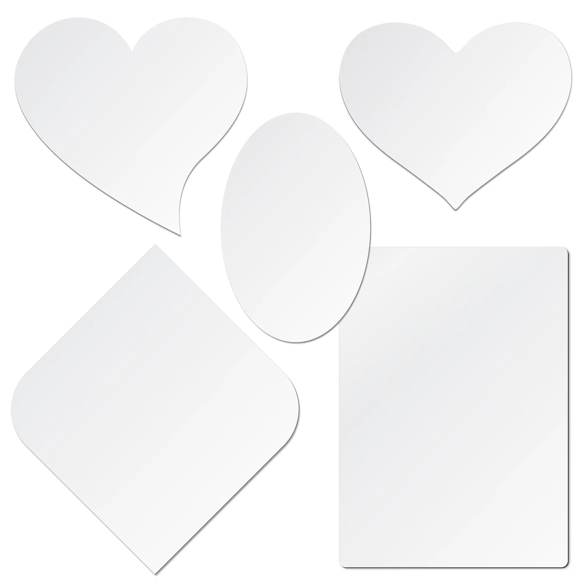 Duraluxe Alu-Fototafel weiß-matt, versch. Größen