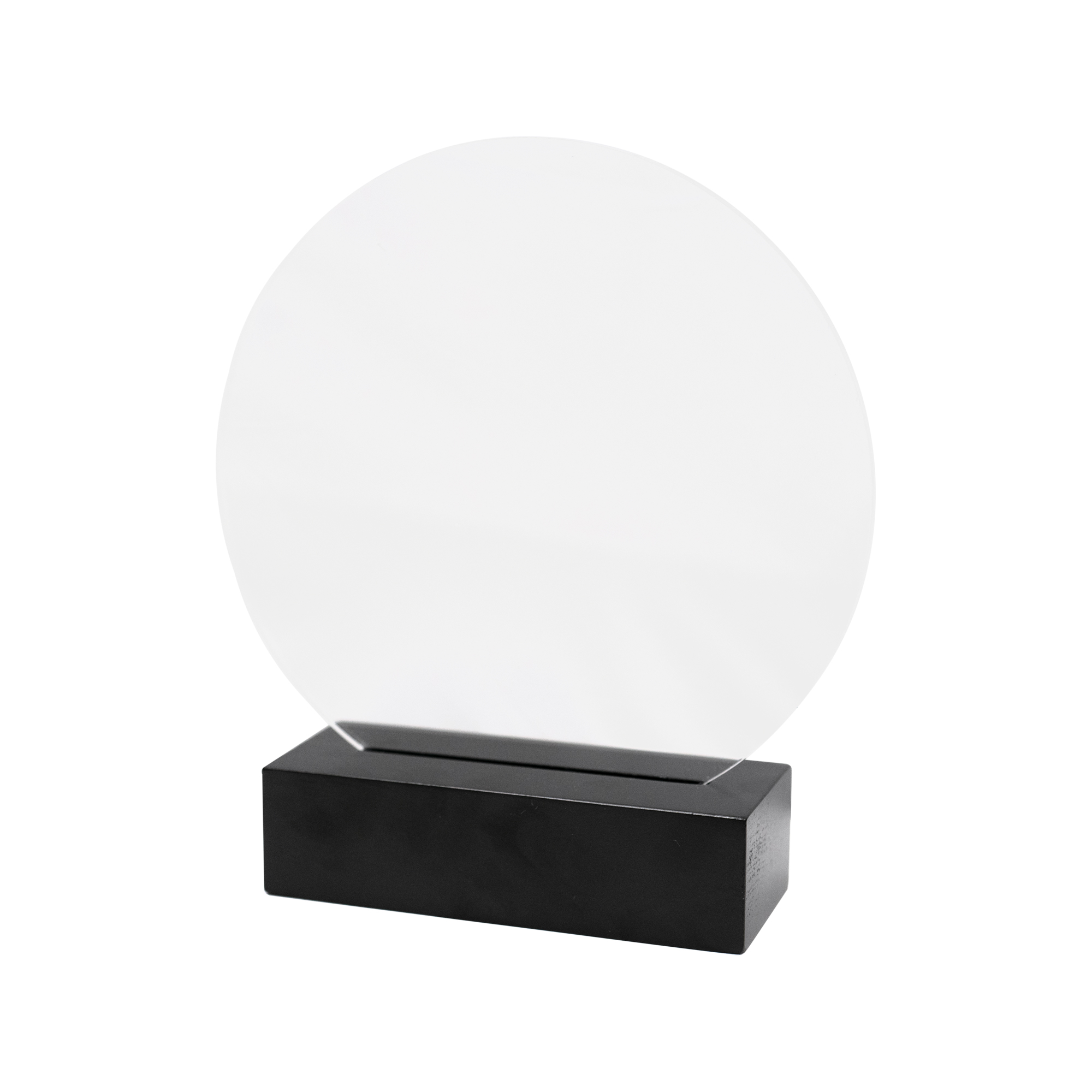 Présentoir rond en acrylique, différents bundles