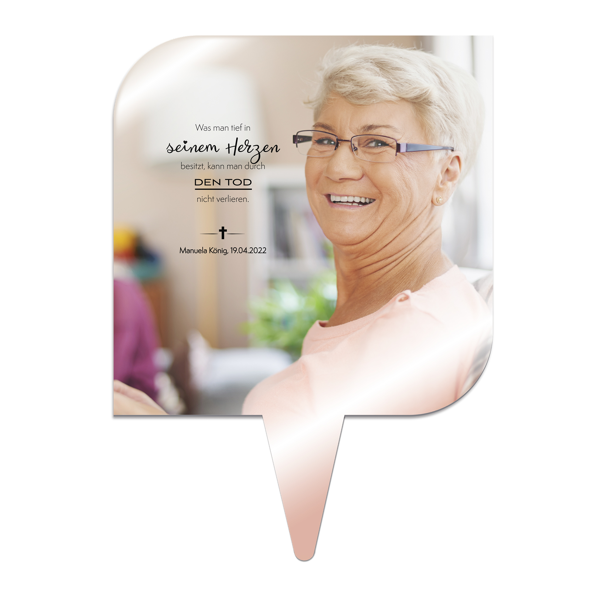 Tableau photo Duraluxe en aluminium blanc brillant, diverses tailles