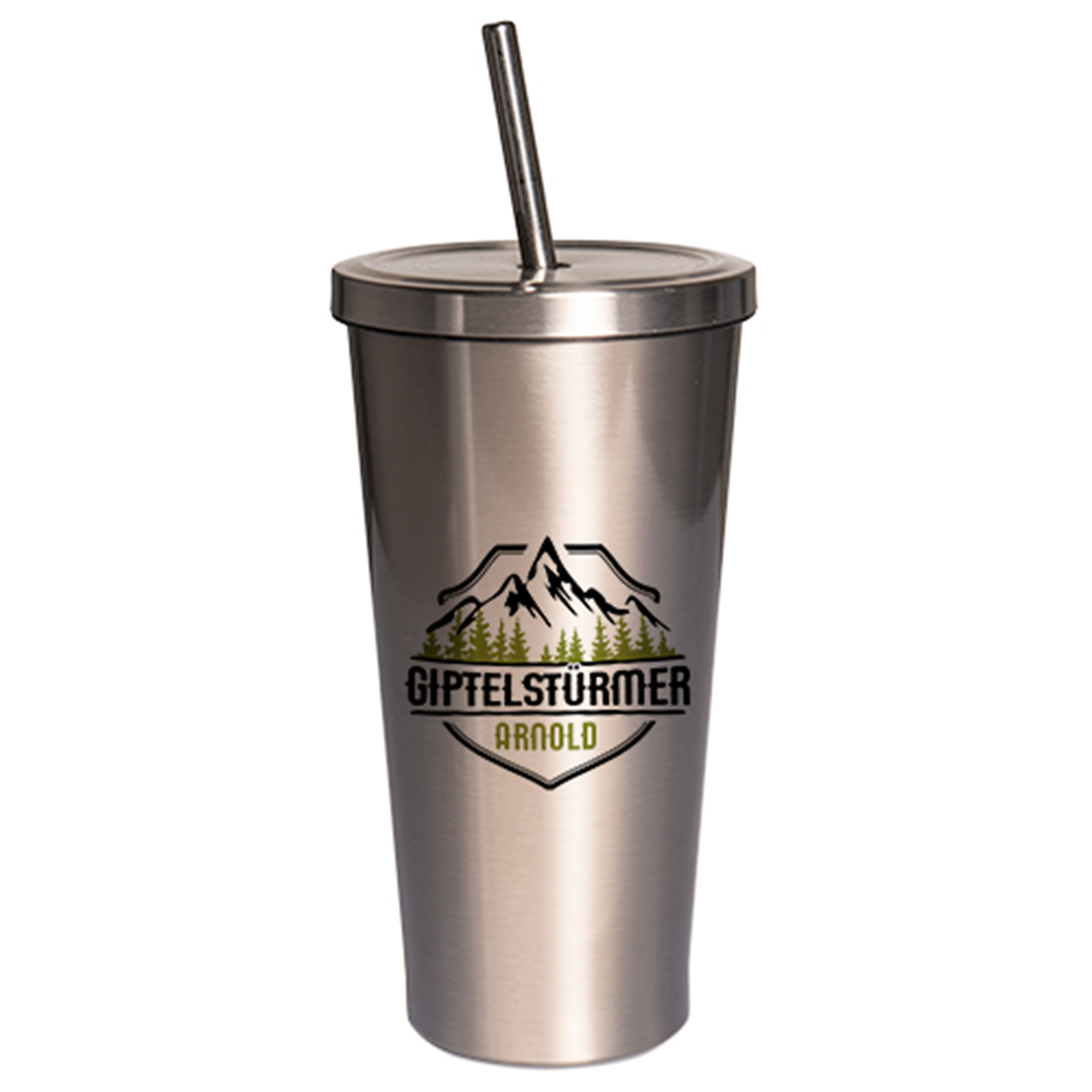 Tasse en acier inox conique Sublistar®, 480 ml, diverses couleurs