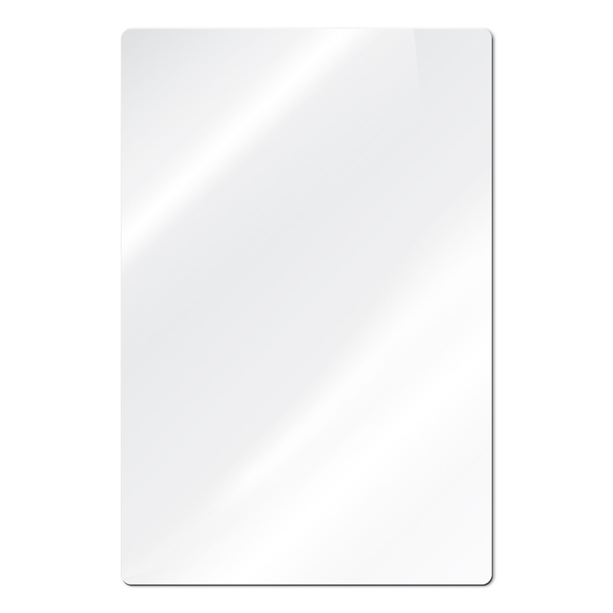Tableau photo Duraluxe en aluminium blanc brillant, diverses tailles