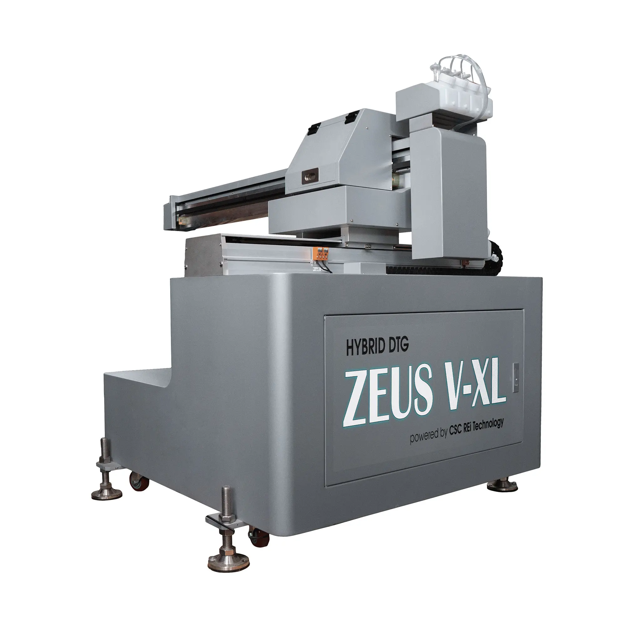 Hybrid CMYK digital printing system ZEUS V-XL, max. print format 45 x 60 cm