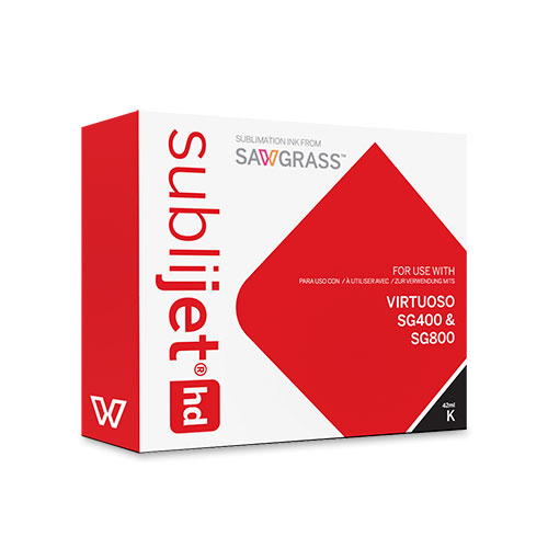 SubliJet HD pour Virtuoso SG-400/800, cartouche de 29 ml/42 ml, divers couleurs