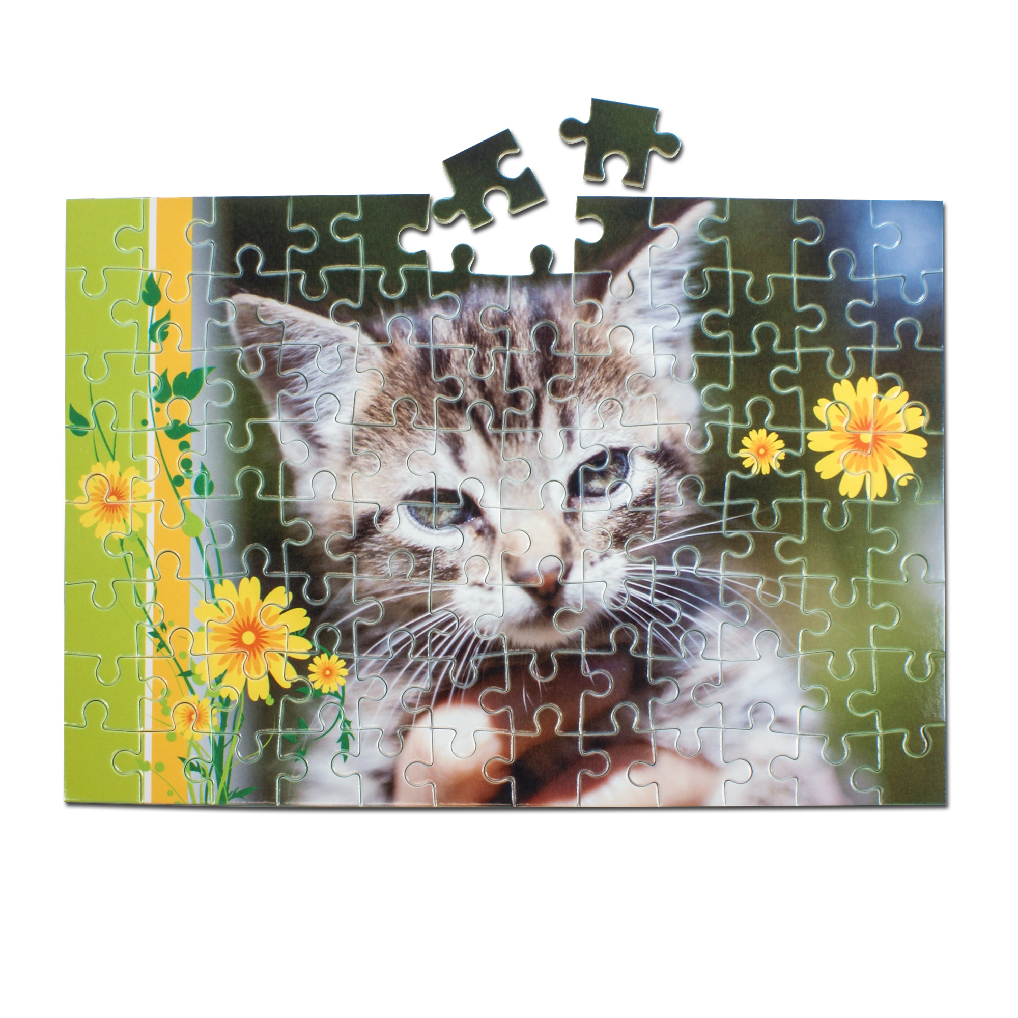 Puzzles cartonnés sans cadre, diverses versions