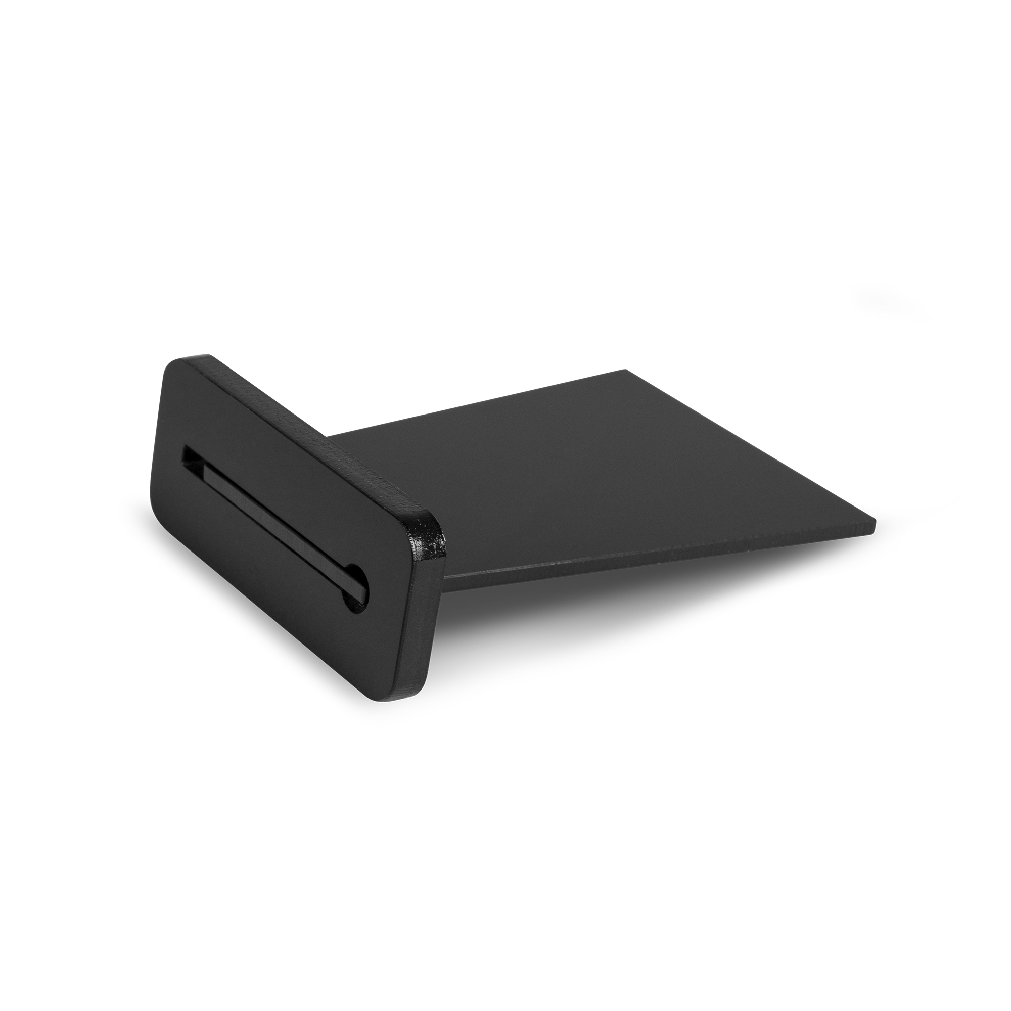 Acryl Halterung schwarz zweiteilig Acryl Halterung schwarz zweiteilig