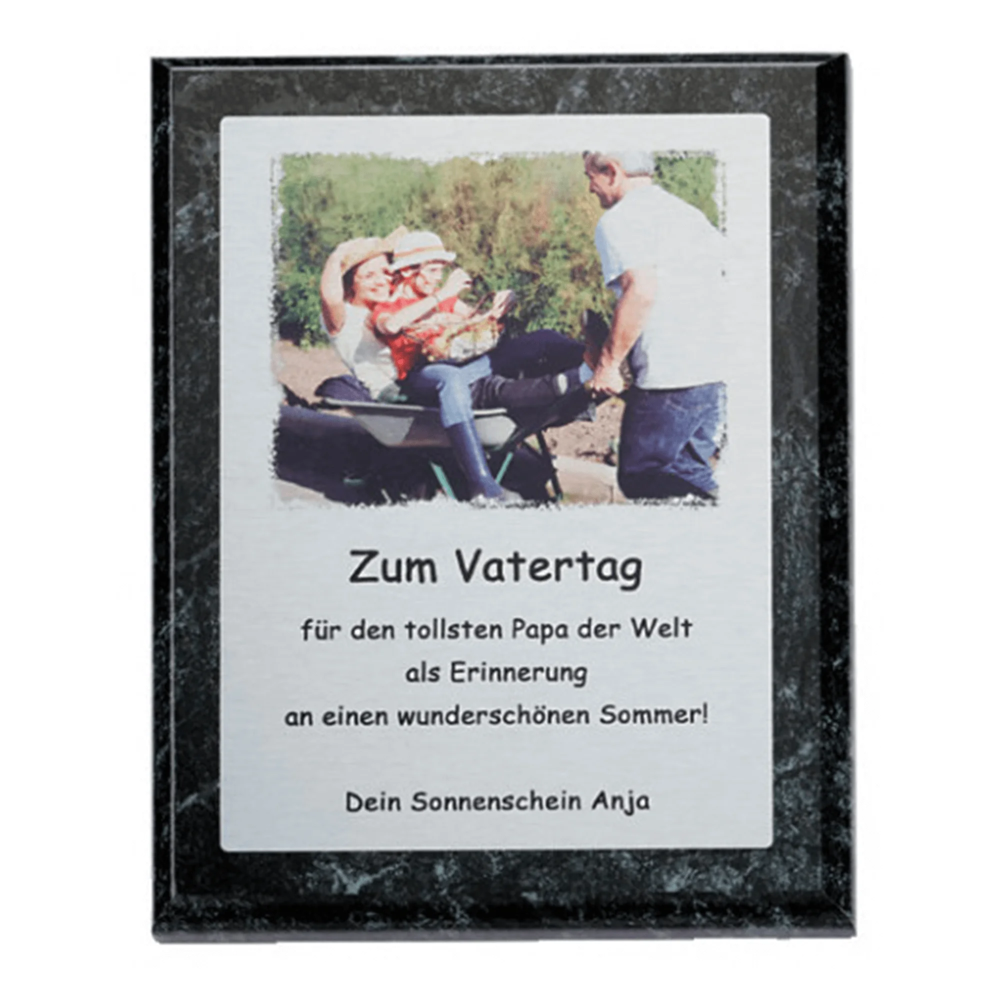 Holztafel schwarz-marmoriert, div. Größen