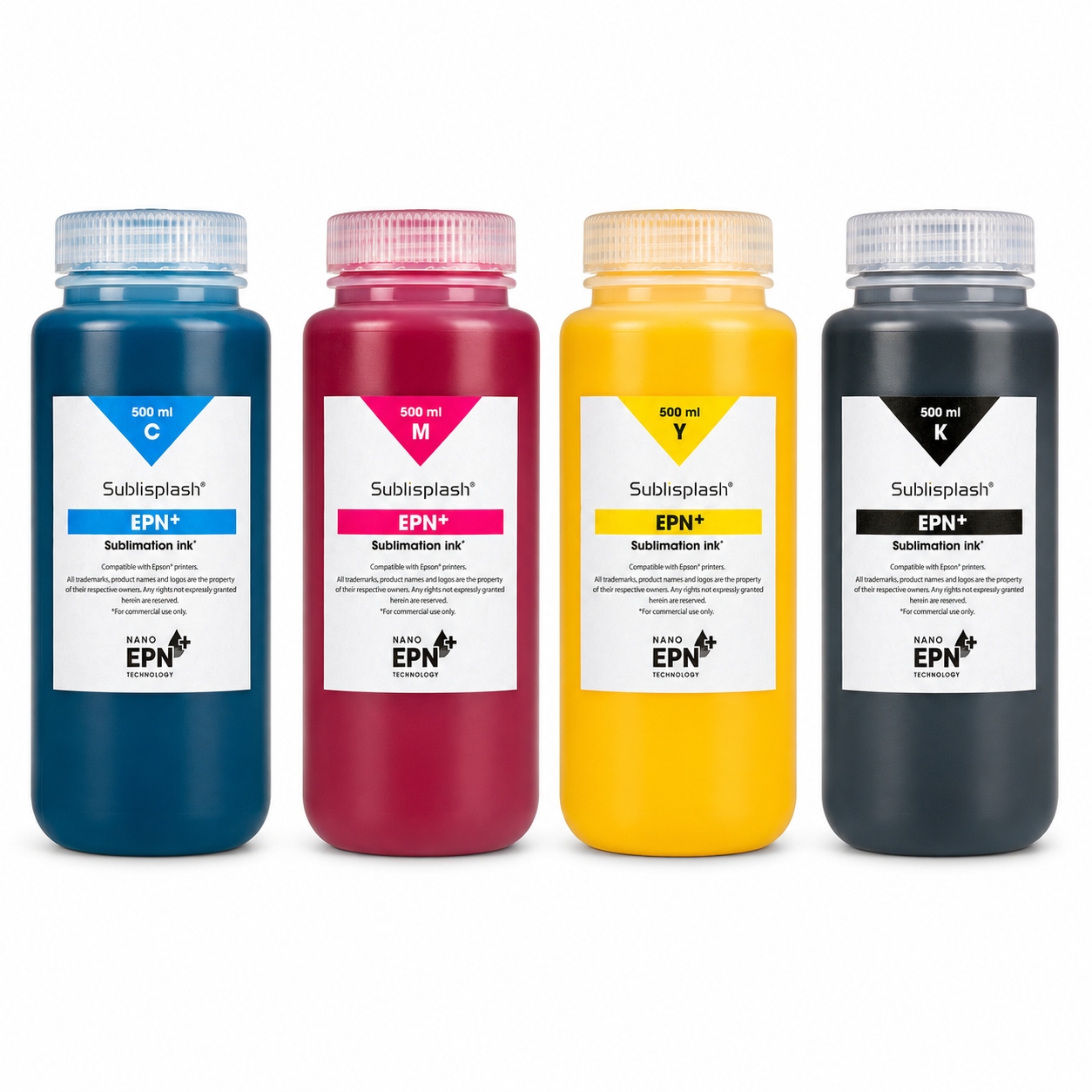Sublisplash® EPN+ in 500-ml-Flaschen, div. Farben