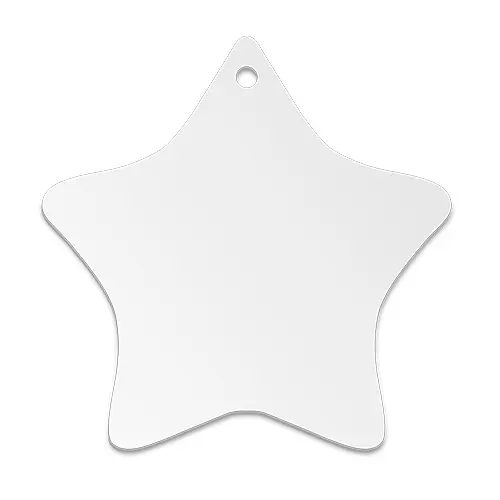 Kunststoff Ornamente zum Aufhängen, versch. Motive