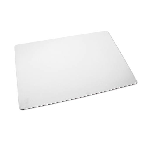 Sublistar® Set de table, verso en mousse caoutchouc noire, couleur blanc, taille 390 x 260 mm, 10 pcs./pack, 200 pcs./carton