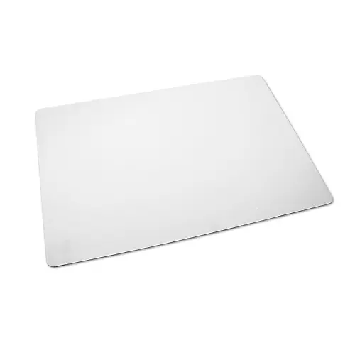 Sublistar® Textil-Tischset Weiß mit schwarzer Gummirückseite, Größe 390 x 260 mm