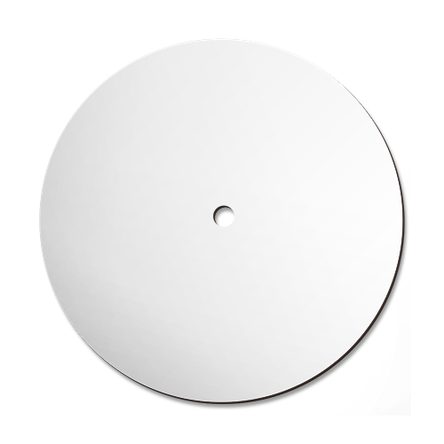 Spare clock face for wall clock round, various versions