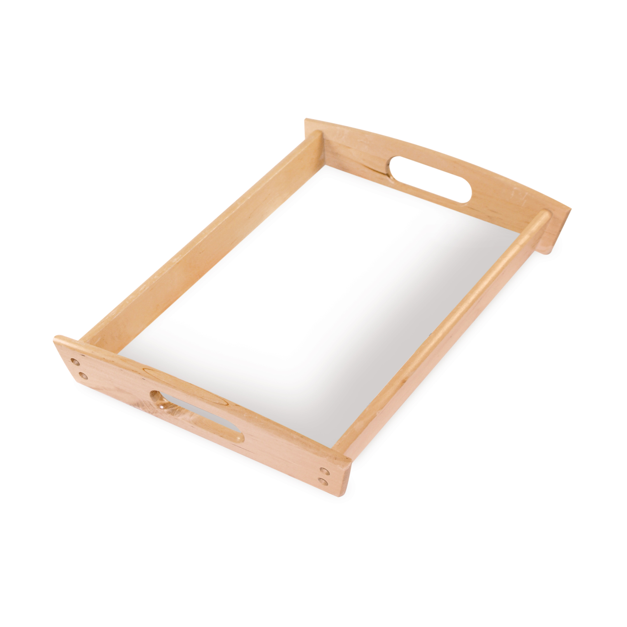 UNISUB Plateau en bois, taille 205 x 330 mm, couleur natural, 2 pcs./carton