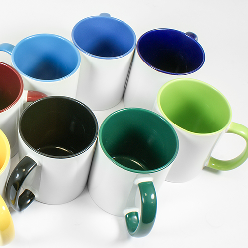 Startset TWO TONES & HANDLE 11oz, Orca™ Coating, 36 Tassen, farblich sortiert