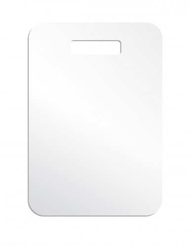 UNISUB etiquette à bagage, taille 70 x 100 mm, imprimable recto-verso, couleur blanc brillant, 50 pcs./carton