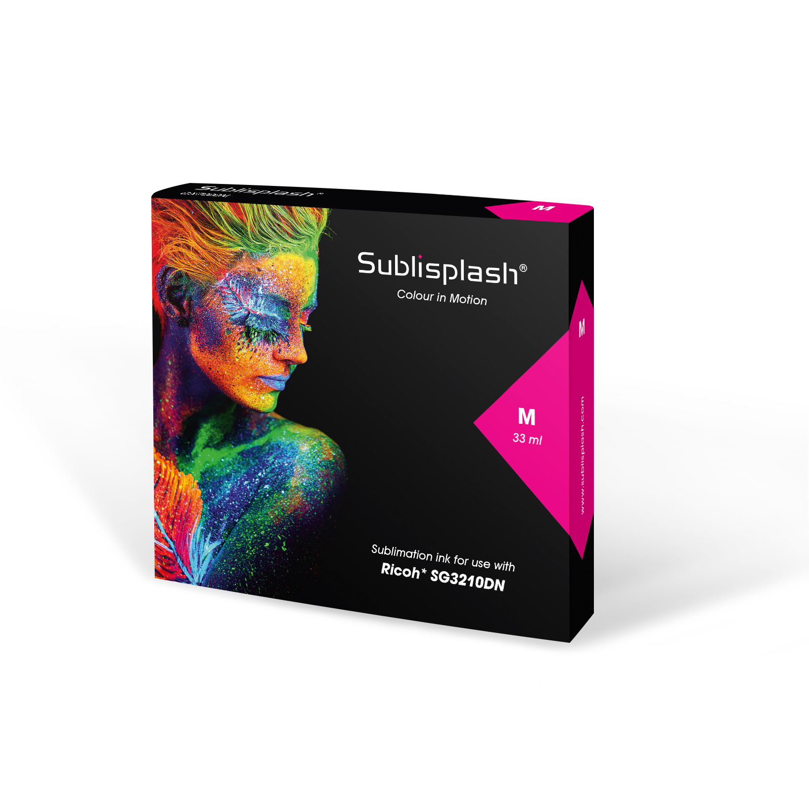Sublisplash® für Ricoh SG 3210DN, 33/44 ml Kartusche, div. Farben