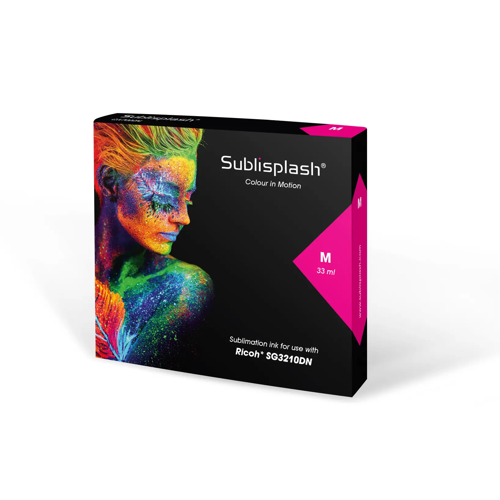 Sublisplash® für Ricoh SG 3210DN, 33/44 ml Kartusche, div. Farben