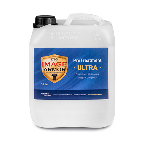 Fluide de prétraitement Image Armor™ ULTRA, pour textiles foncés et colorés, diverses quantités de remplissage