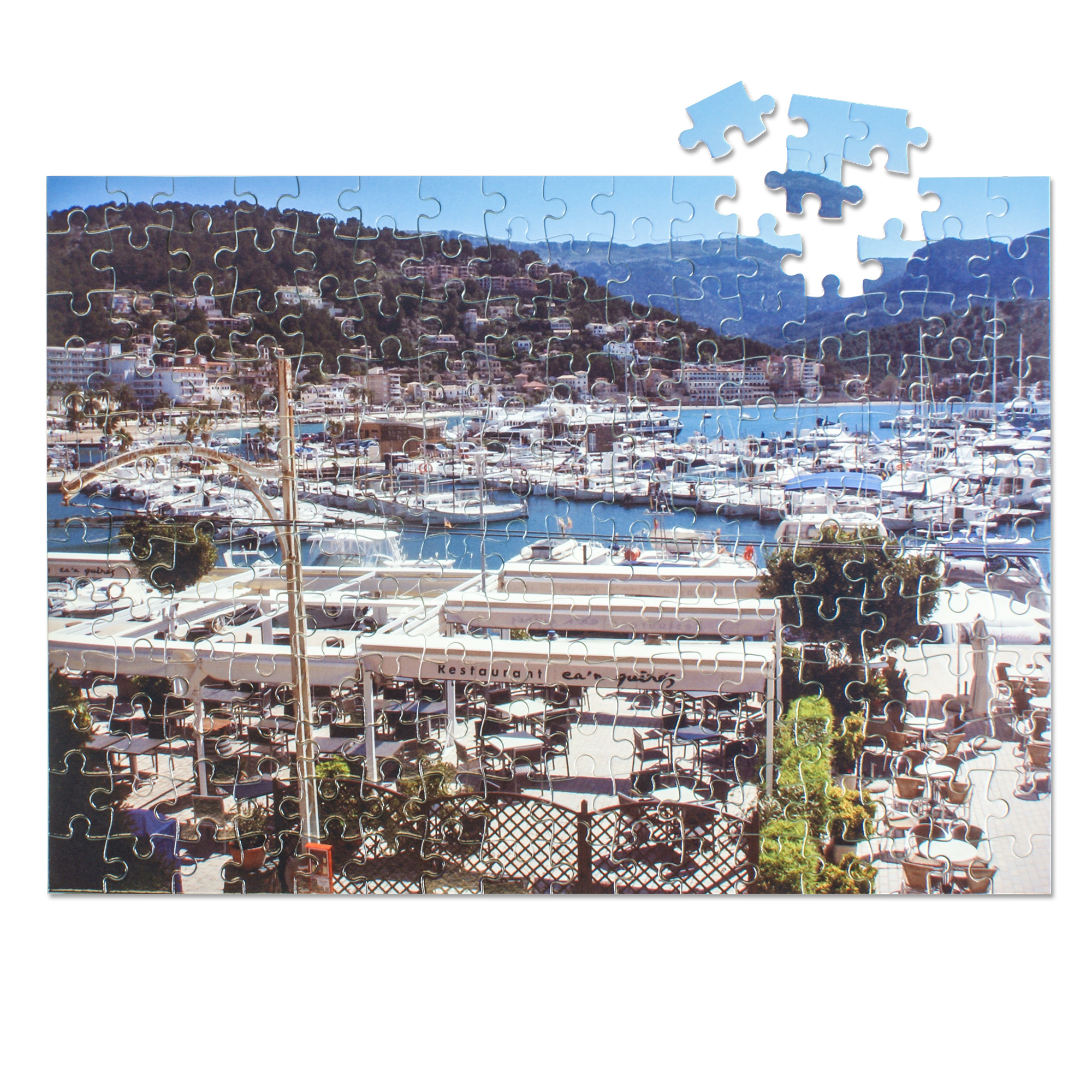 Kartonpuzzle rahmenlos, div. Ausführungen