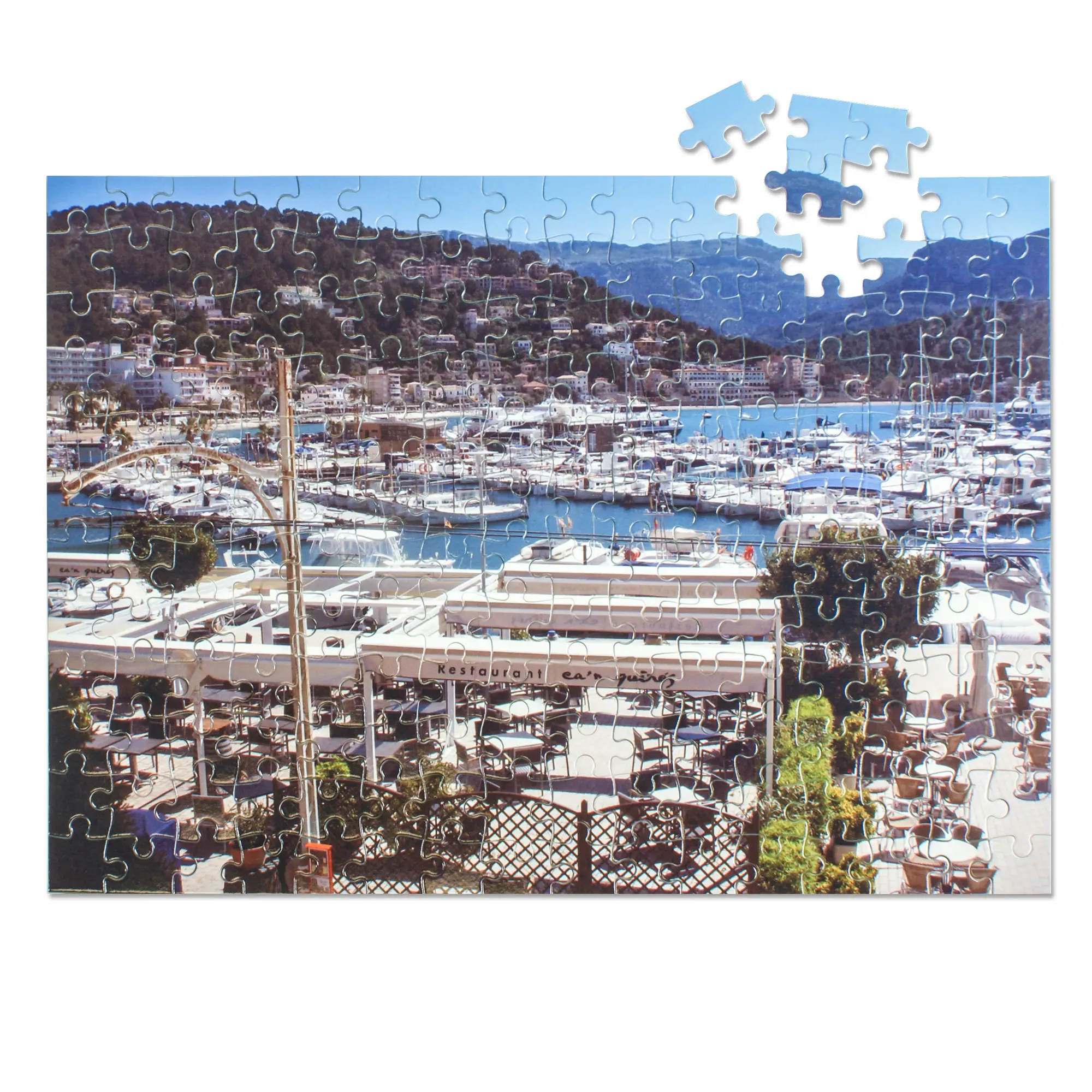 Kartonpuzzle rahmenlos, div. Ausführungen