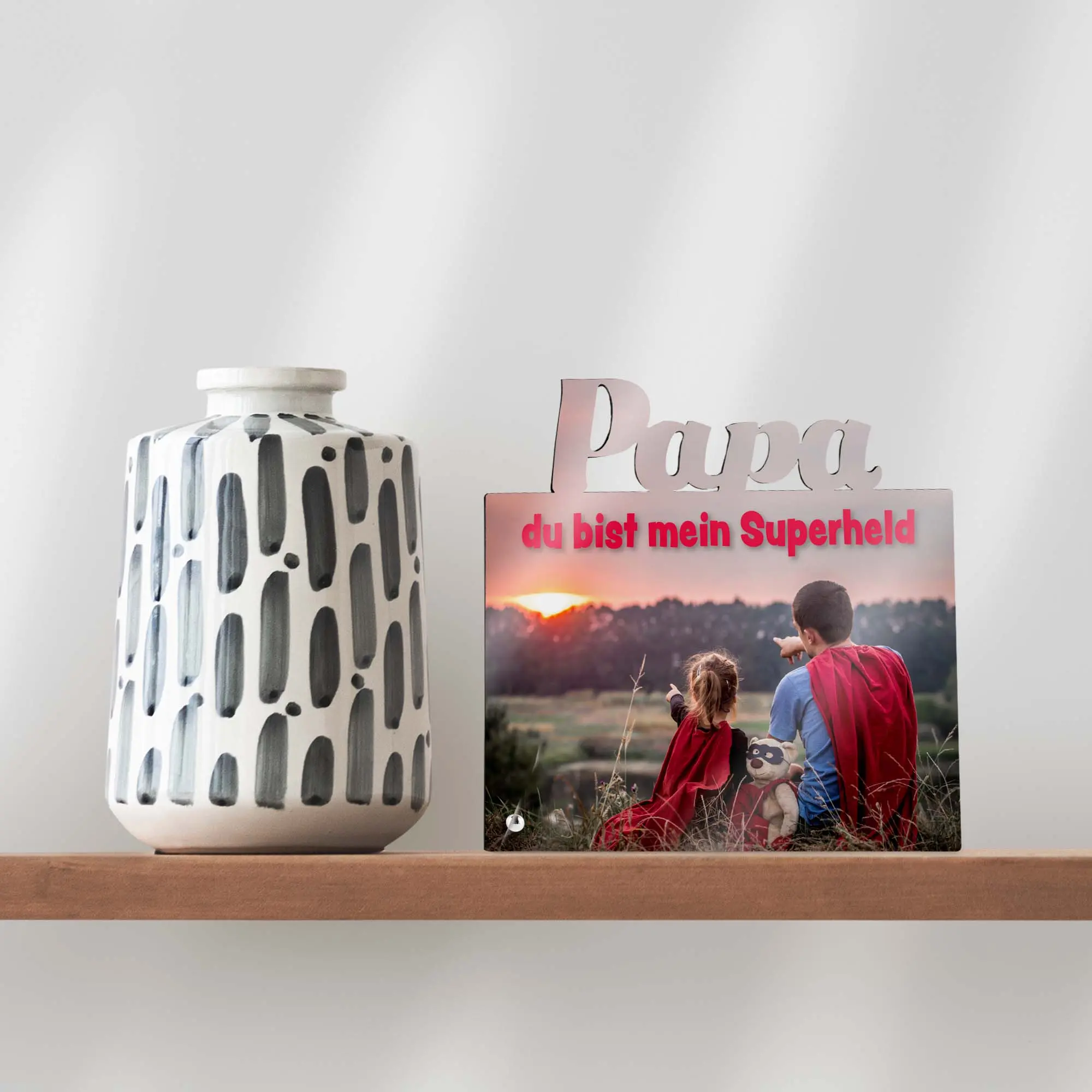 Sublistar® MDF Emo-Frame Papa, inkl. 1 Metallstift, 6 mm stark