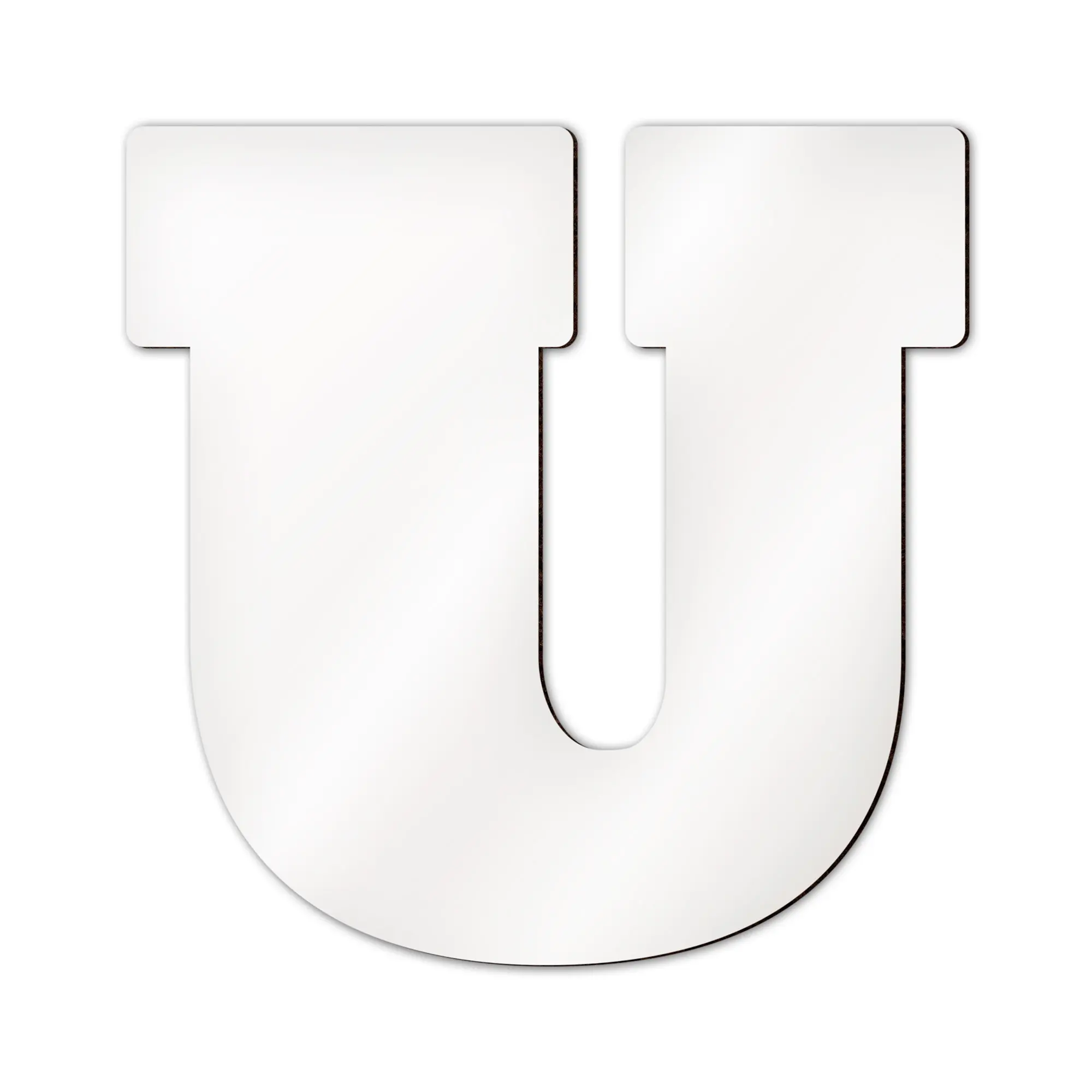 Sublistar® MDF Letters and Symbols, Height 14 cm, 3 mm thickness, 100 pcs./carton