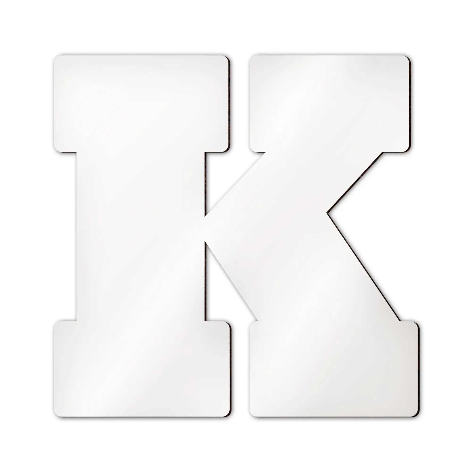 Sublistar® MDF Buchstaben und Sonderzeichen, Höhe 14 cm, 3 mm stark, 100 St./Karton