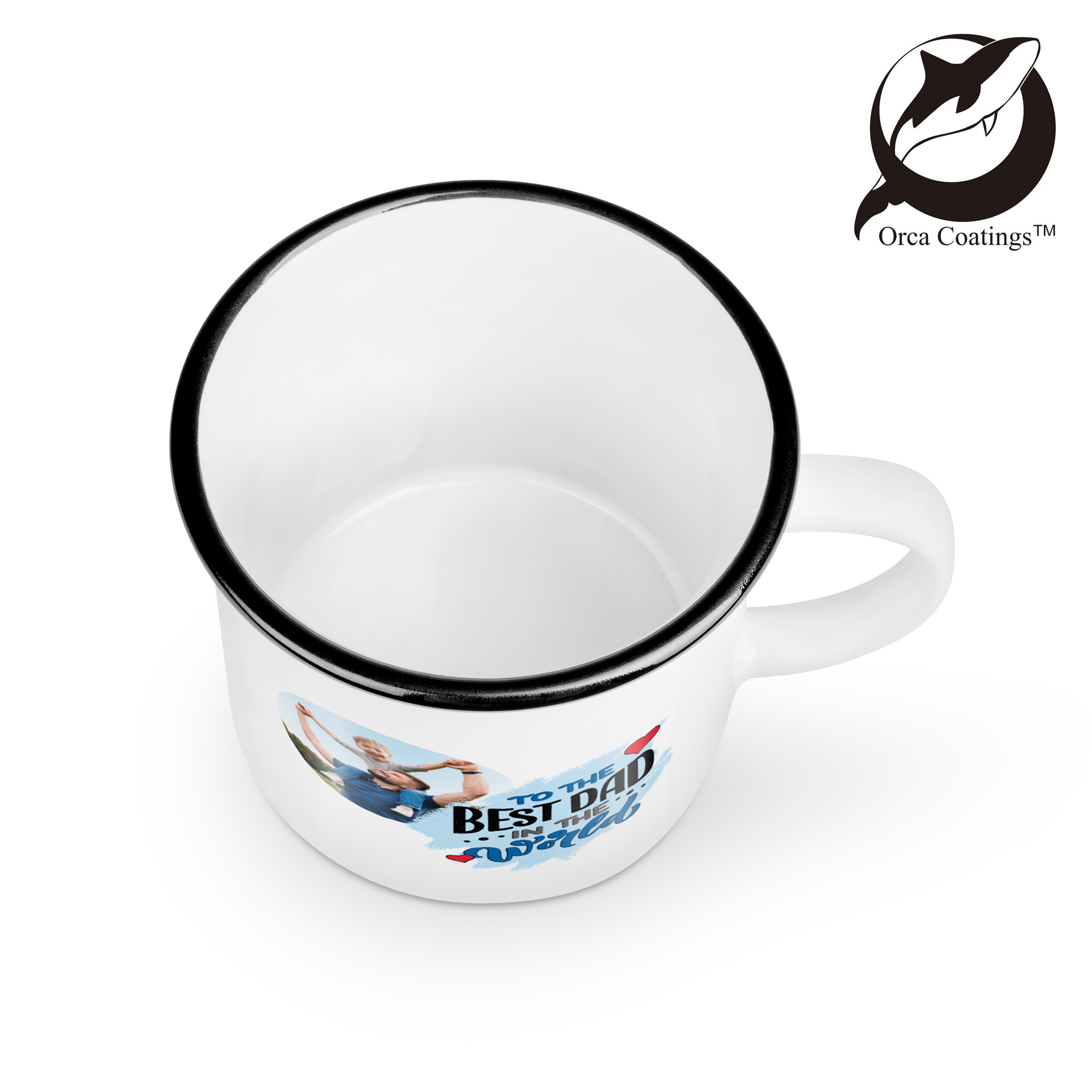 Tasse en céramique TOM 8oz, Orca™ Coating, diverses couleurs