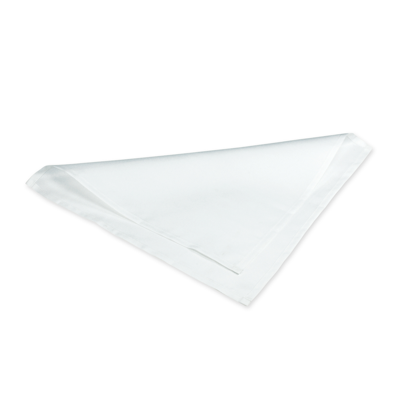 Sublistar® Serviette en tissu blanche,  taille 40 x 40 cm, 10 pcs./pack, 240 pcs./carton