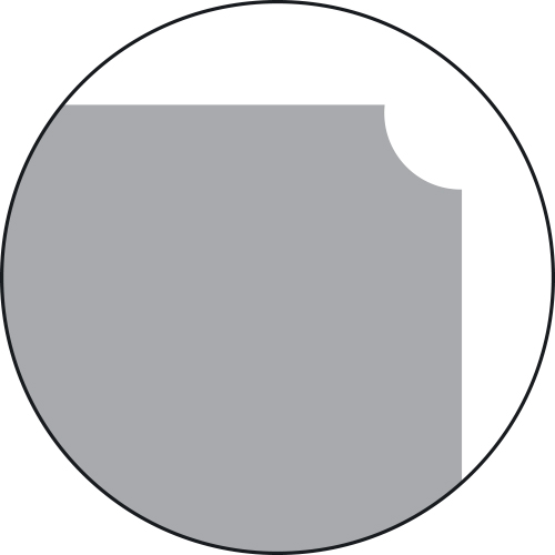 Outil de découpage ACCR-1, outil courbe intérieure, rayons divers