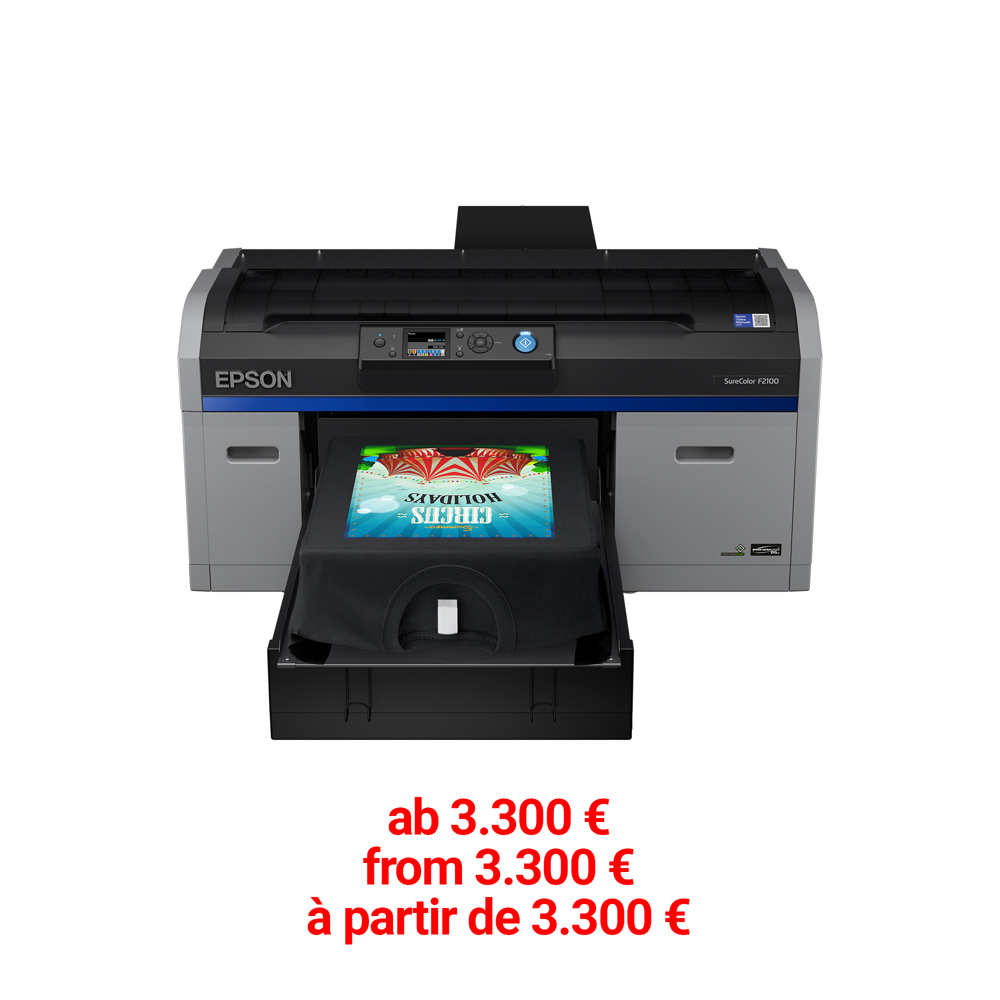 Epson® SC-F2100 printing system, fully refurbished, including on-site installation
