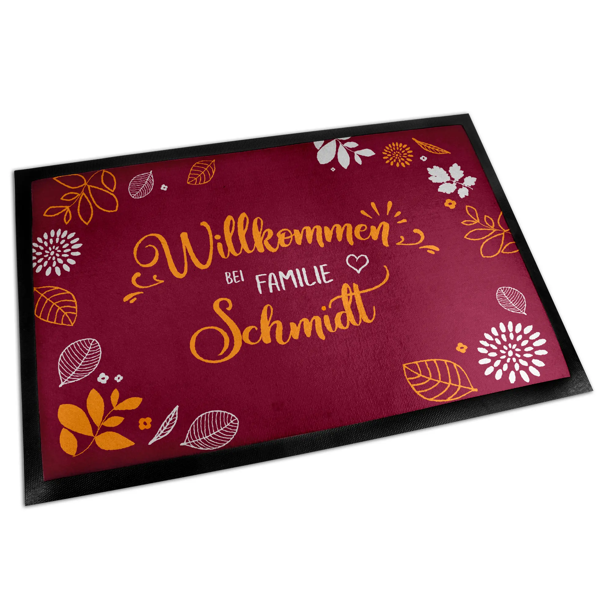 Sublistar® Doormat white with rubber edges, non-slip, div. sizes