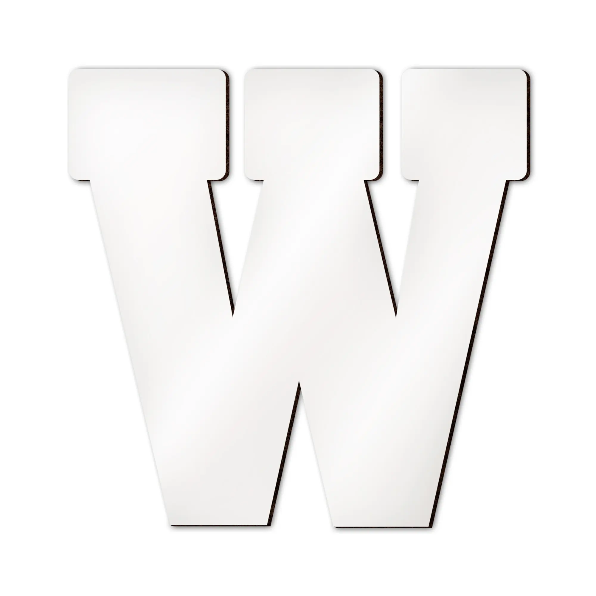 Sublistar® MDF Letters and Symbols, Height 14 cm, 3 mm thickness, 100 pcs./carton