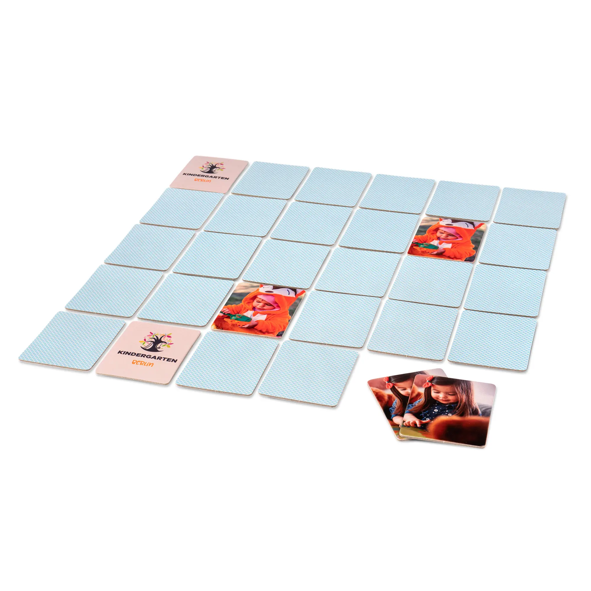 Gedächtnis-Spiel, Kartengröße 49 x 62 mm