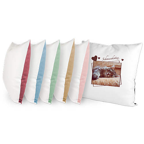 Sublistar® Kissenbezug 2-farbig mit strukturierter Oberfläche Sublistar® Kissenbezug 2-farbig mit strukturierter Oberfläche