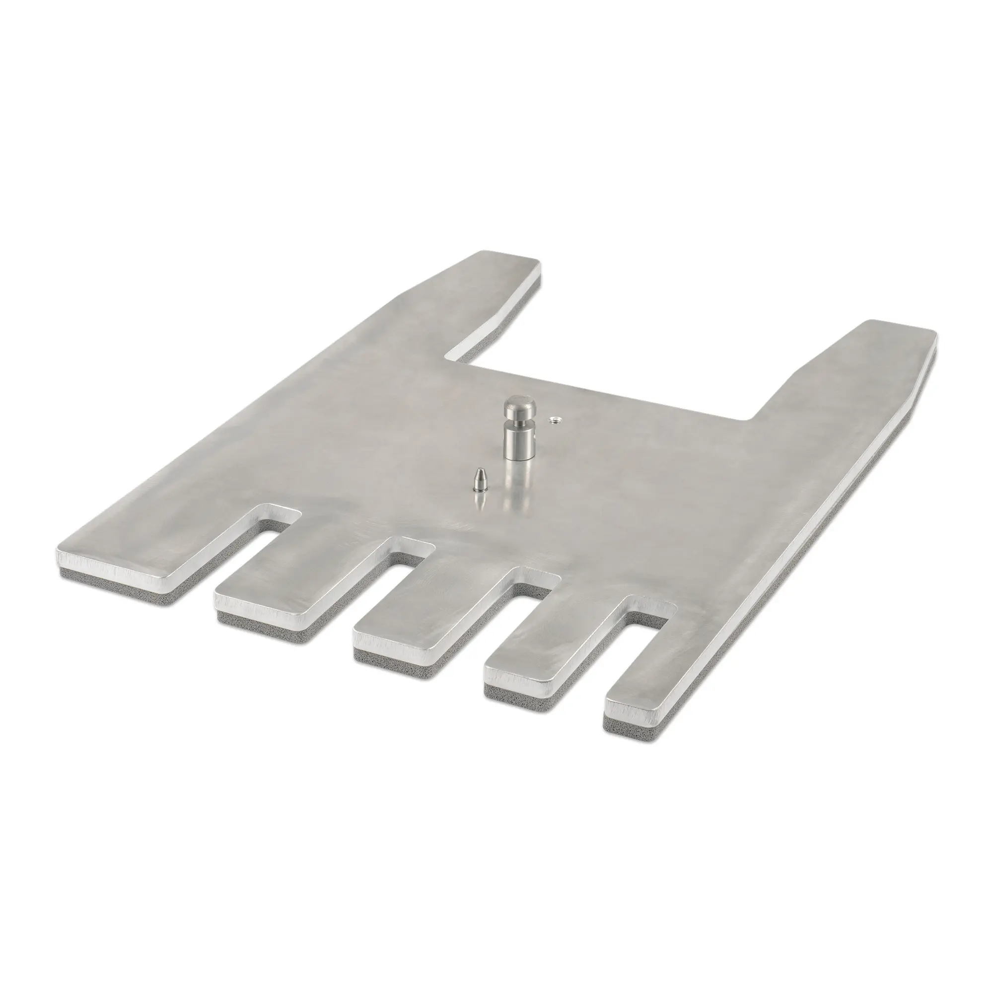 Spezielle Arbeitsplatte für Badelatschen ADL-, Größe 40 x 50 cm, mit Aufnahmen für 30/40/50/60/80 mm, passend für SEFA-Transferpressen