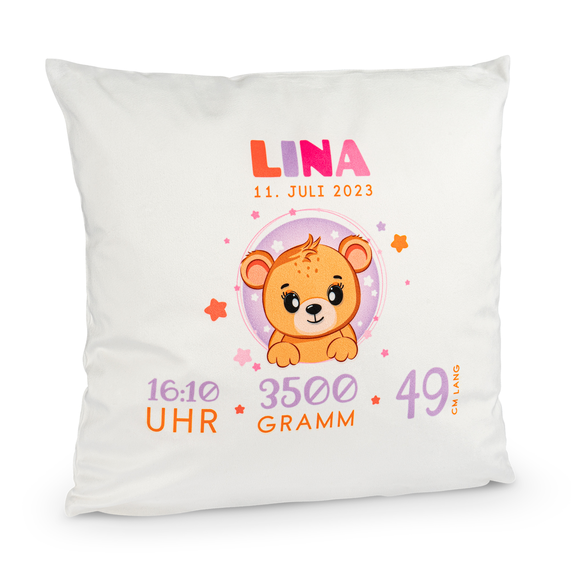 Sublistar® Housse de coussin blanche, douce et moelleuse, 100% polyester, diverses tailles