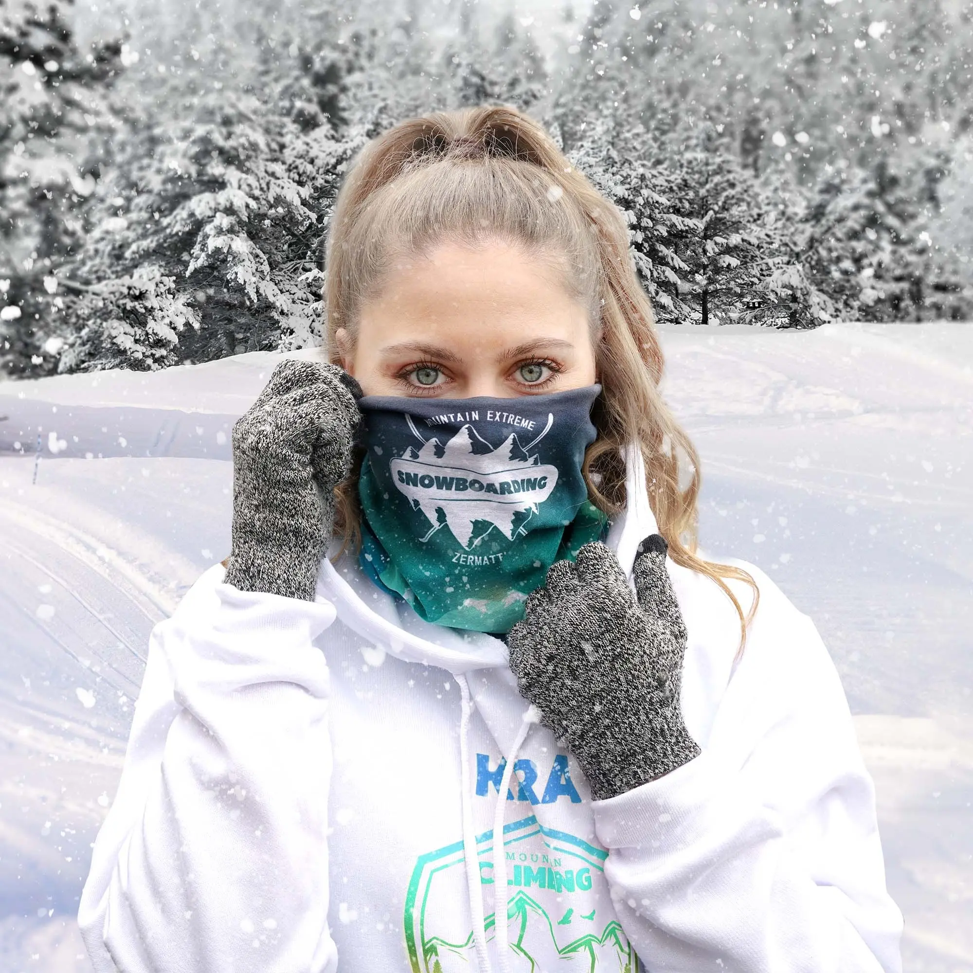 Basic Kapuzen-Sweatshirt Hoody, Farbe White, div. Größen