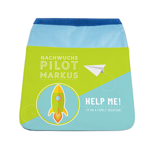 Sublistar® Ersatzlasche für Kinder-Trolley BAGN-63-, div. Farben