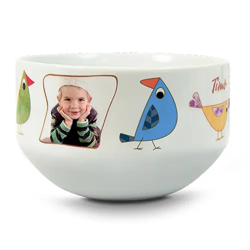 Müslischüssel Keramik, Größe Ø 137 mm,  Farbe Weiß, Höhe 83 mm