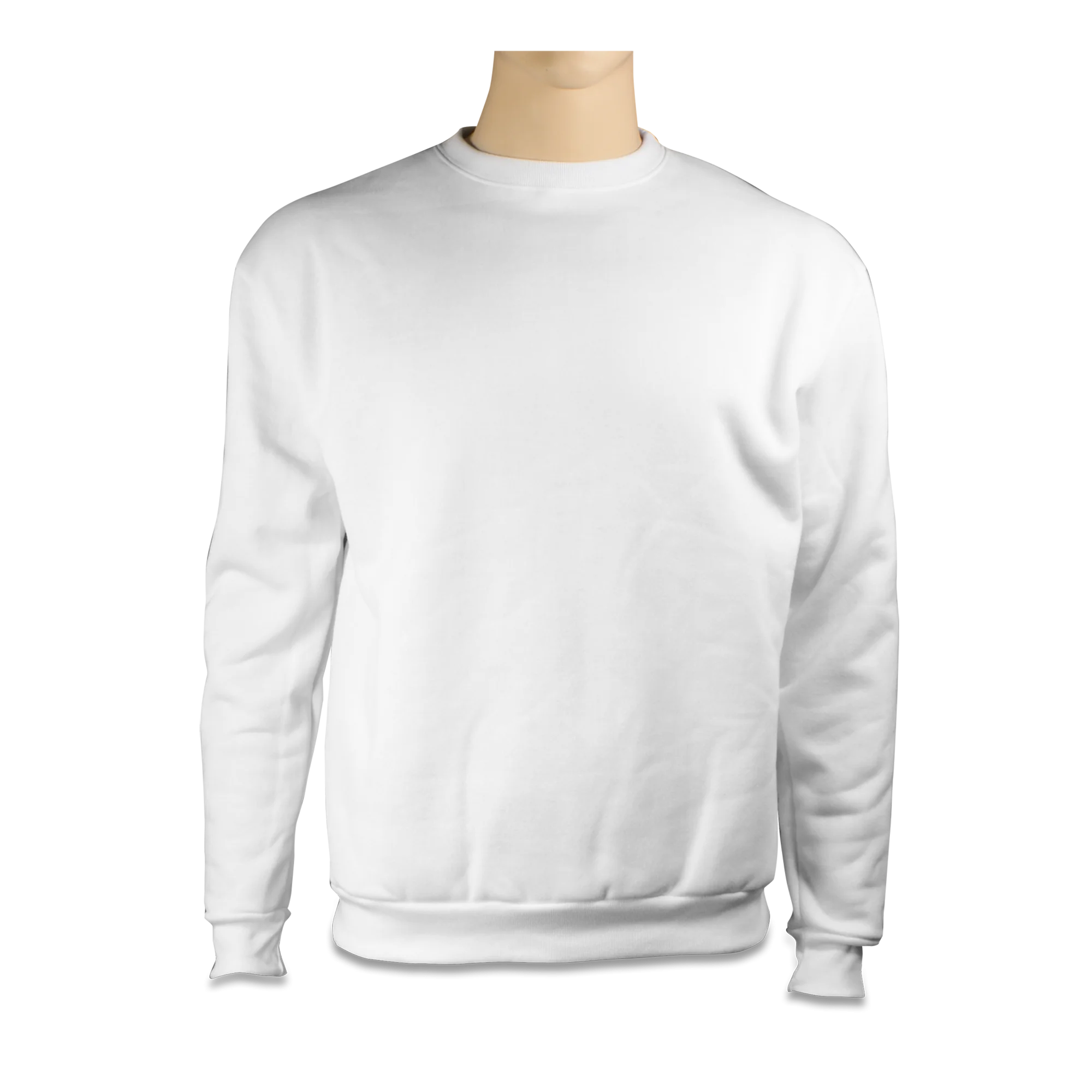 Basic Sweatshirt, Farbe White, div. Größen