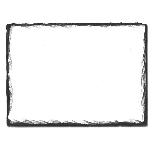 Schiefertafel, weiß-matt, div. Größen