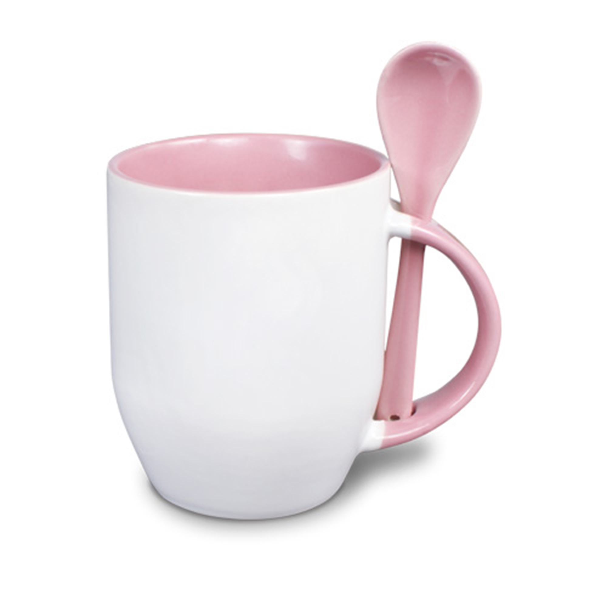 Keramiktasse TWO TONES & Löffel, Orca™ Coating