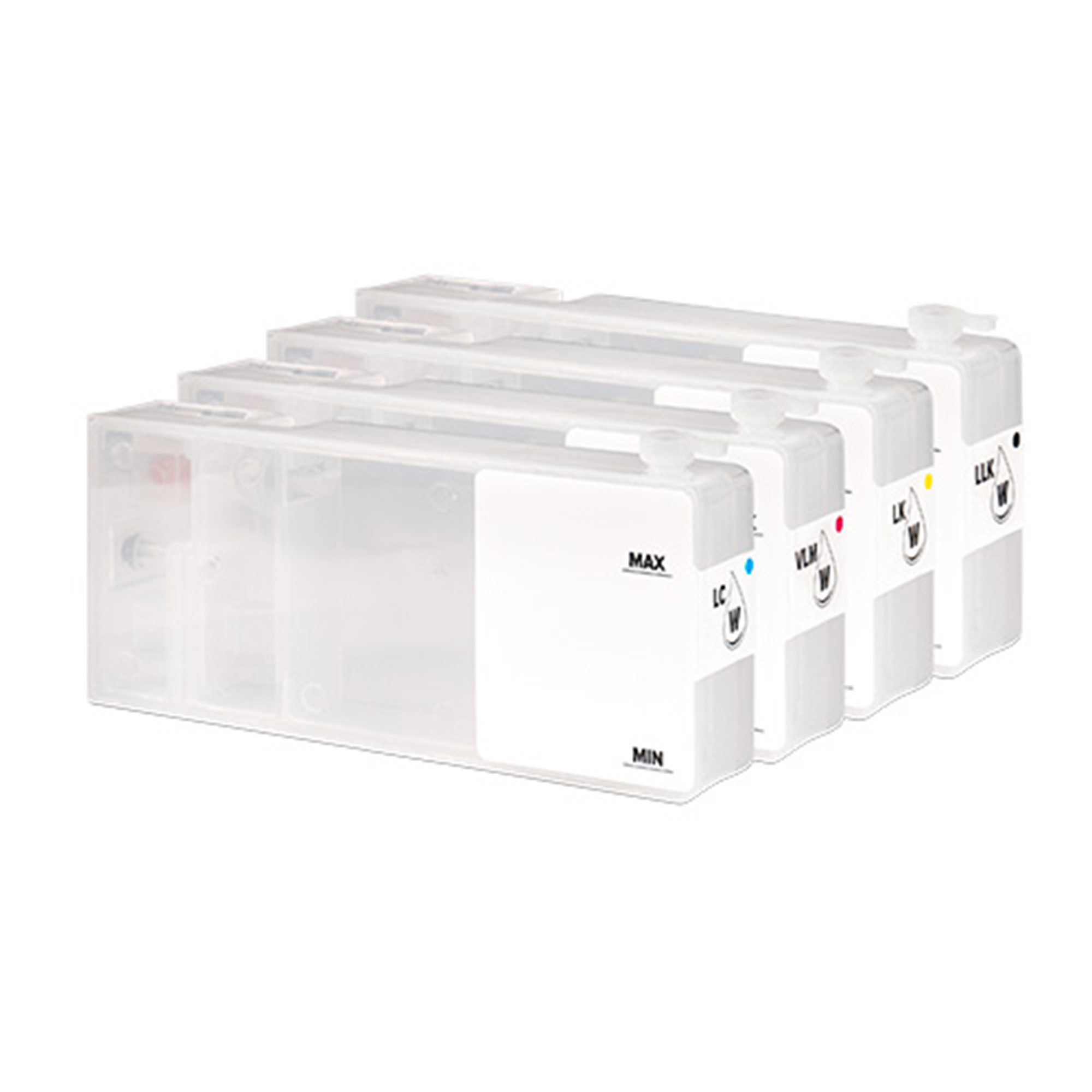 Cartouche rechargeable Polyprint pour TexJet® echo², pour diverses couleurs, capacité de remplissage de 160 ml