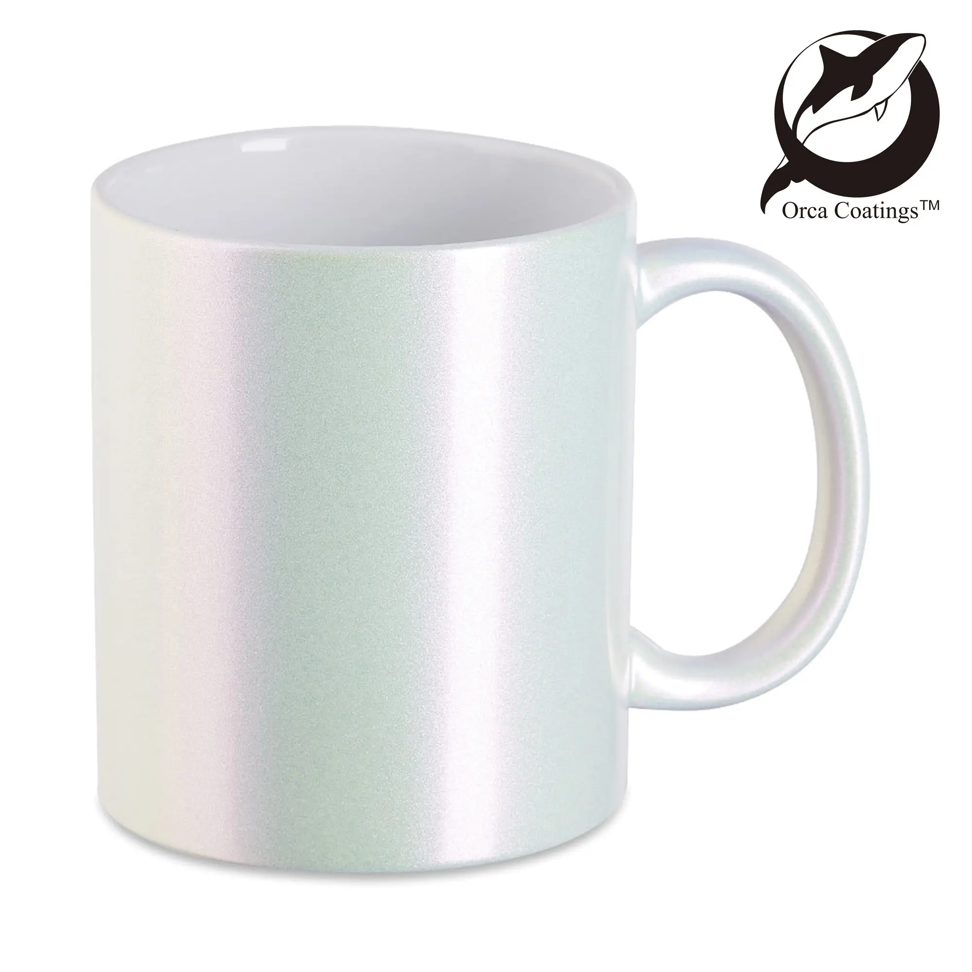 Keramiktasse LENA-PM-, Perlmutteffekt, 11oz, Orca™ Coating, div. Farben