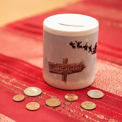 Tirelire pour transferts toner & sublimation, couleur blanc, 36 pcs./carton