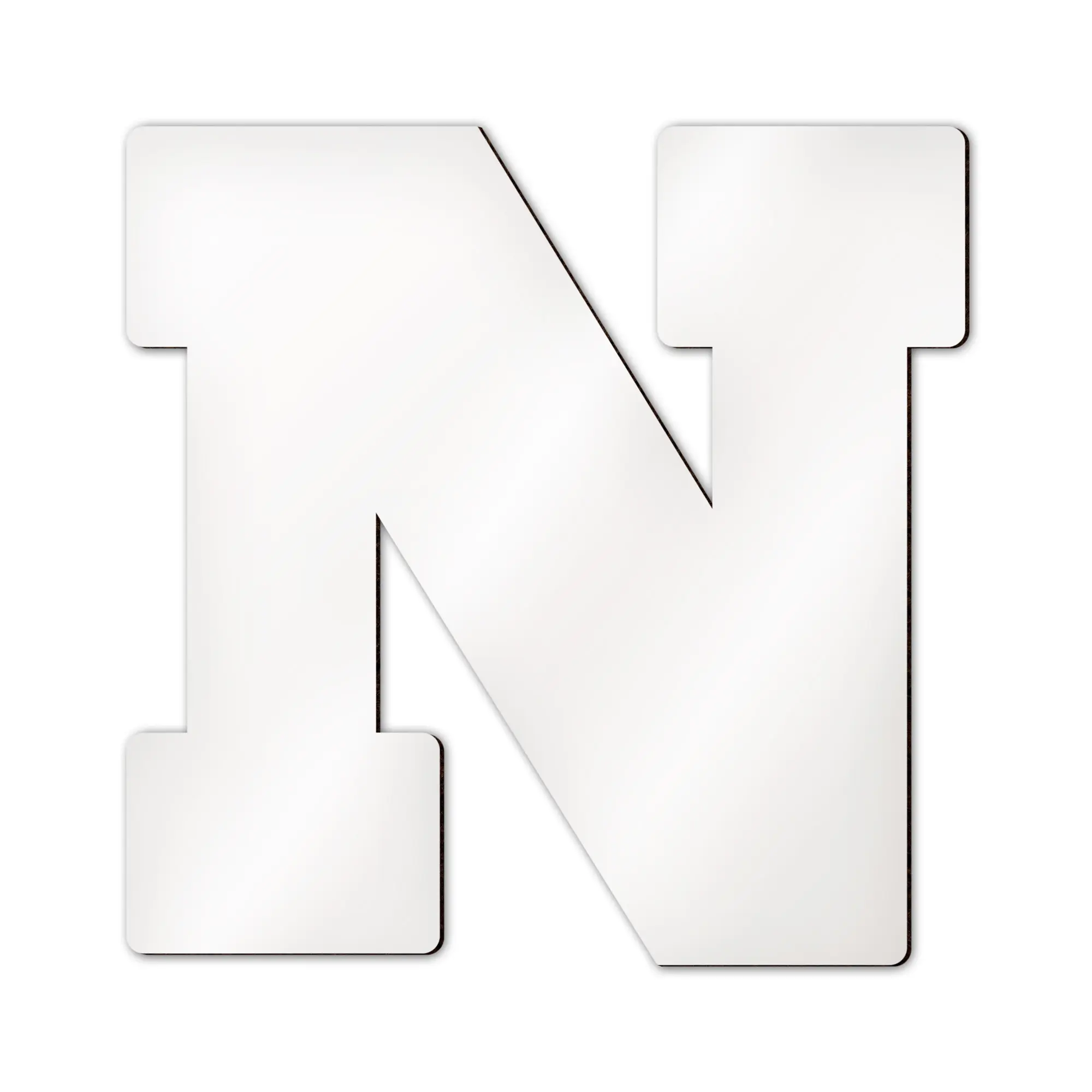 Sublistar® MDF Buchstaben und Sonderzeichen, Höhe 14 cm, 3 mm stark, 100 St./Karton