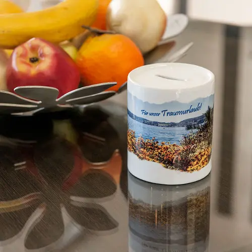 Tirelire pour transferts toner & sublimation, couleur blanc, 36 pcs./carton